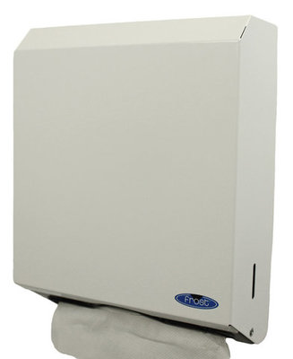 105 WHITE MULTIFOLD TOWEL DISPENSER